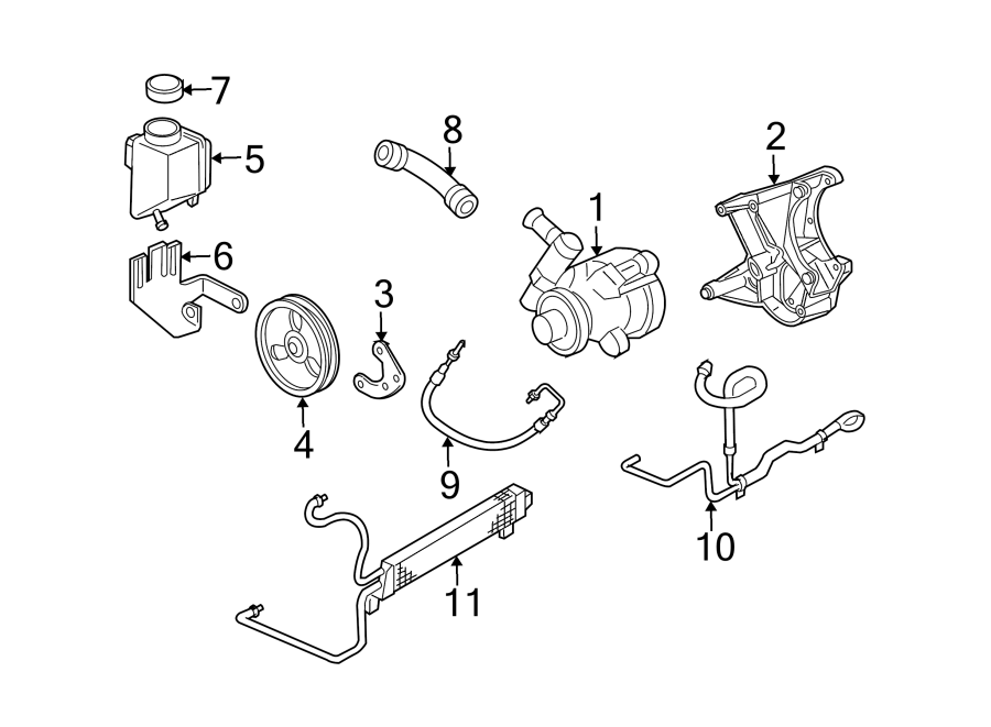 Diagram Steering gear & linkage. Trunk lid. Pump & hoses. for your 2005 Chevrolet Silverado 1500 Hybrid Extended Cab Pickup Fleetside  