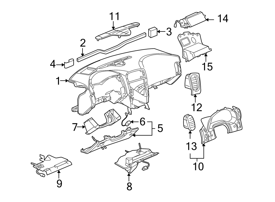 INSTRUMENT PANEL.