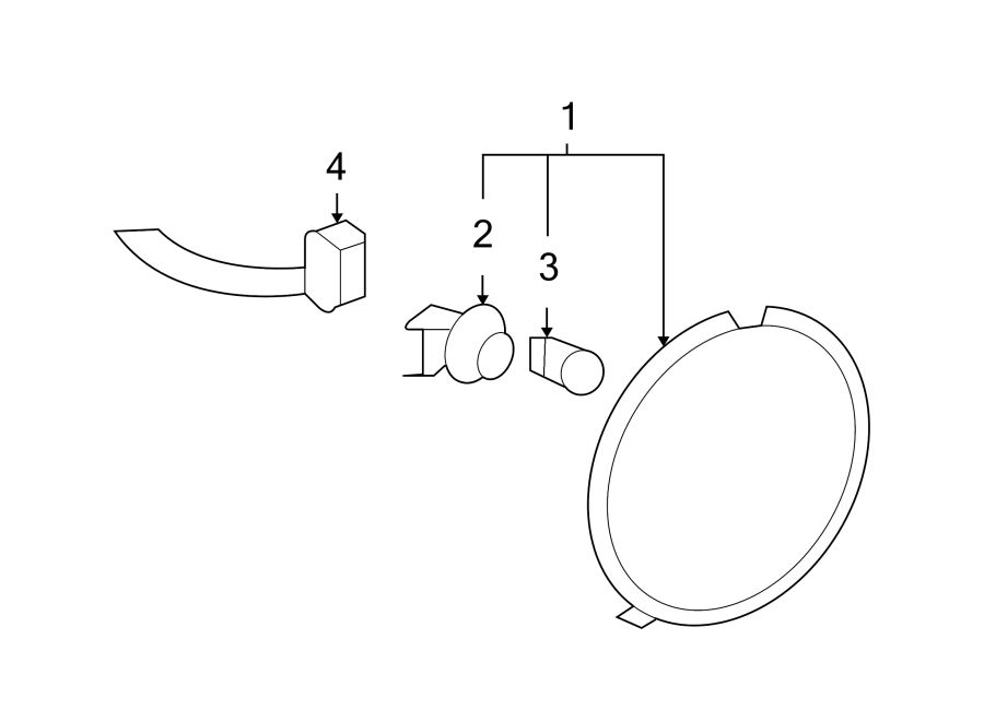 Diagram REAR LAMPS. TAIL LAMPS. for your 1995 Chevrolet S10  LS Standard Cab Pickup Fleetside 2.2L Vortec M/T RWD 