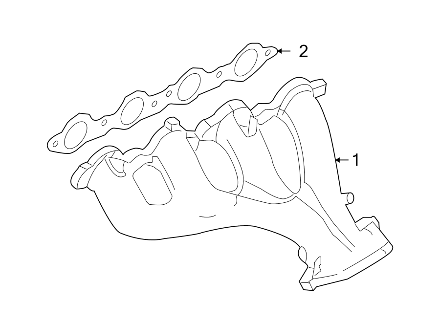 EXHAUST SYSTEM. MANIFOLD.