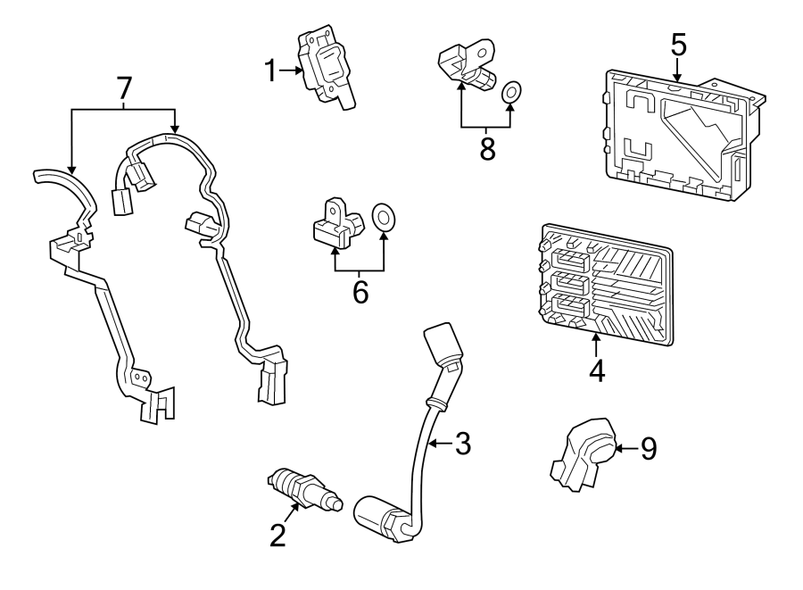 Diagram IGNITION SYSTEM. for your Chevrolet