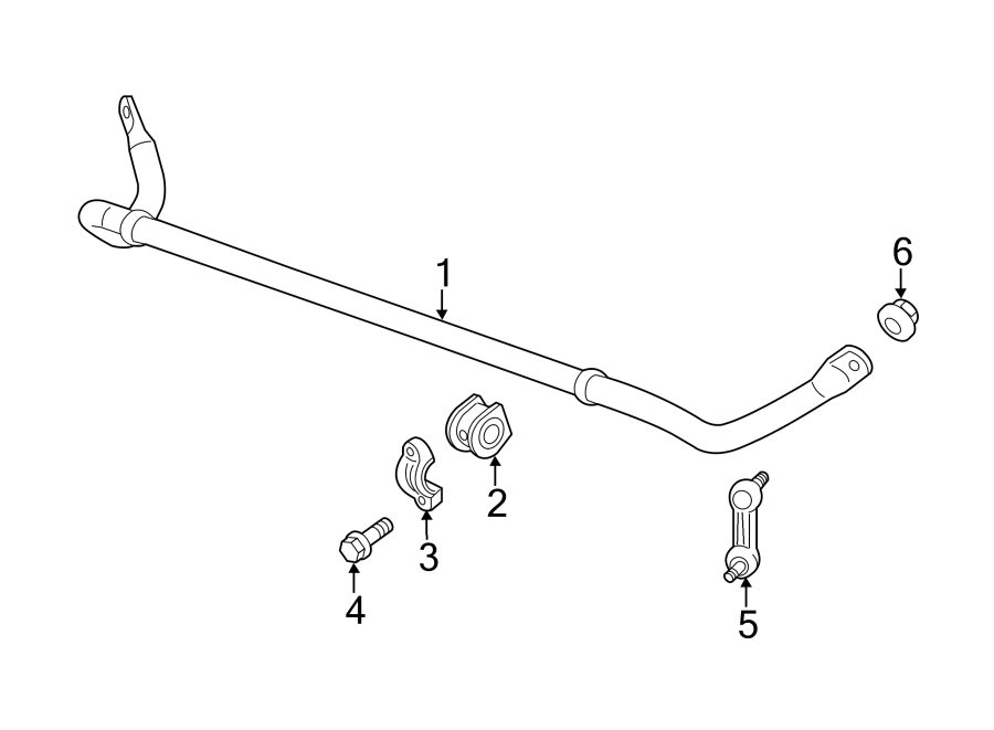 5Front suspension. Rear suspension. Stabilizer bar & components.https://images.simplepart.com/images/parts/motor/fullsize/CF14250.png