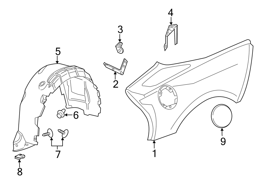 5QUARTER PANEL & COMPONENTS.https://images.simplepart.com/images/parts/motor/fullsize/CF14490.png