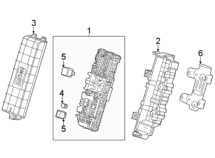 Diagram Fuse & RELAY. for your 2021 Chevrolet Camaro LT Coupe 2.0L Ecotec A/T 