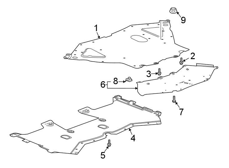 6Rear body & floor. Splash shields.https://images.simplepart.com/images/parts/motor/fullsize/CF20645.png