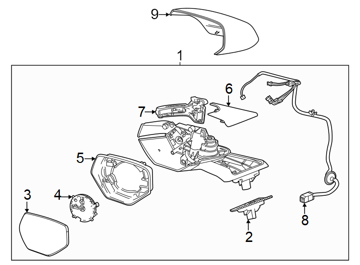 1ALL. Carbon fiber. Paint to match. W/AUTO dimming. W/O auto dimming. W/O power folding. W/POWER folding.https://images.simplepart.com/images/parts/motor/fullsize/CF24625.png