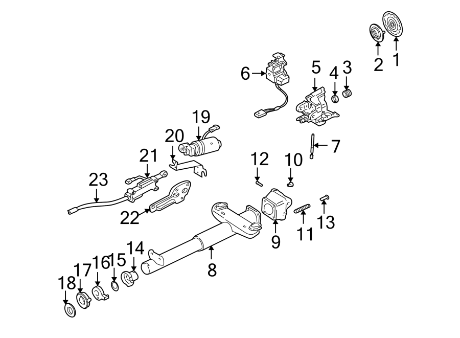 14STEERING COLUMN. HOUSING & COMPONENTS.https://images.simplepart.com/images/parts/motor/fullsize/CF97167.png