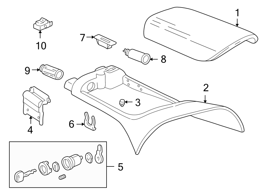 9Rear console.https://images.simplepart.com/images/parts/motor/fullsize/CF97225.png