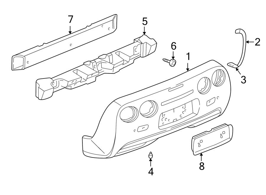 6REAR BUMPER. BUMPER & COMPONENTS.https://images.simplepart.com/images/parts/motor/fullsize/CF97430.png