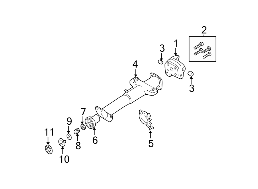 Diagram STEERING COLUMN. HOUSING & COMPONENTS. for your 2005 Chevrolet Monte Carlo   