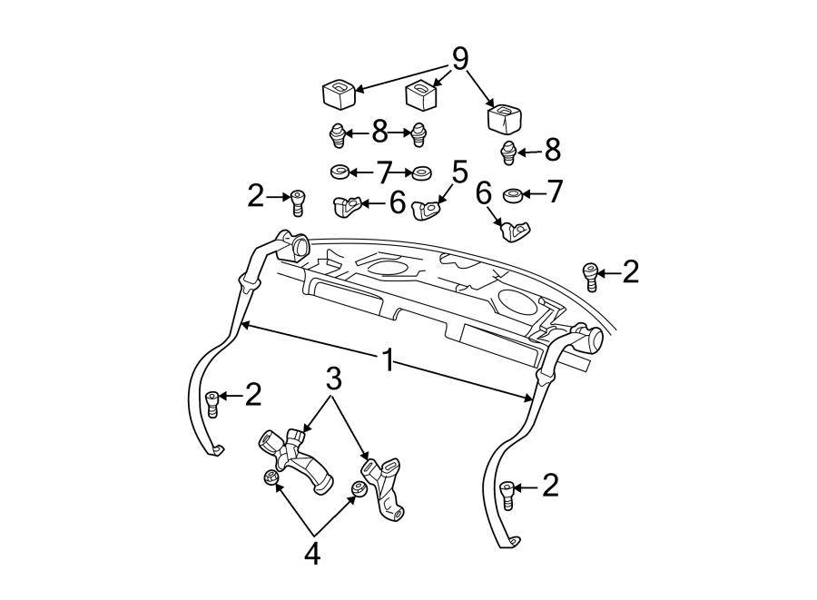 RESTRAINT SYSTEMS. REAR SEAT BELTS.