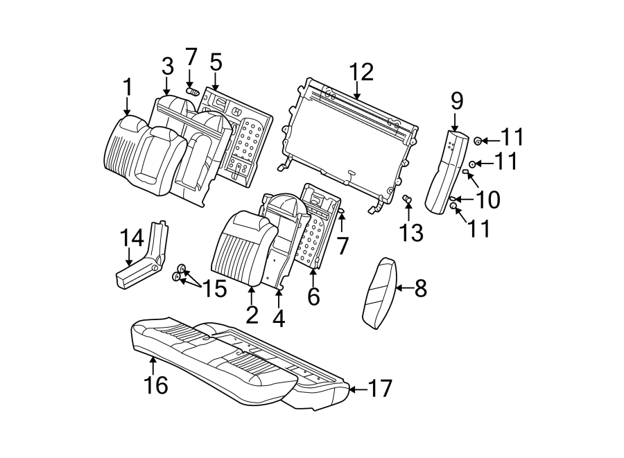 7SEATS & TRACKS. REAR SEAT COMPONENTS.https://images.simplepart.com/images/parts/motor/fullsize/CG00385.png