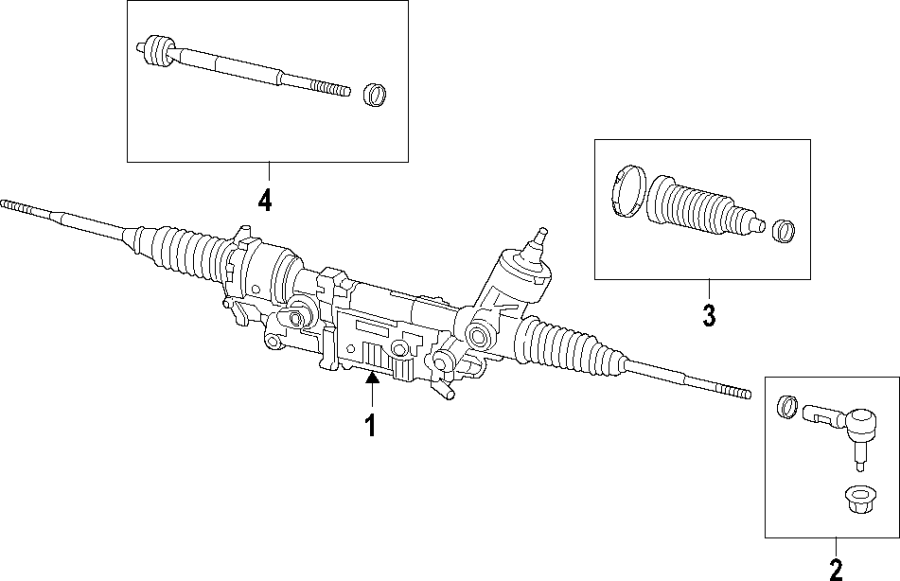 Diagram Steering gear & linkage. for your 2010 Dodge Challenger   