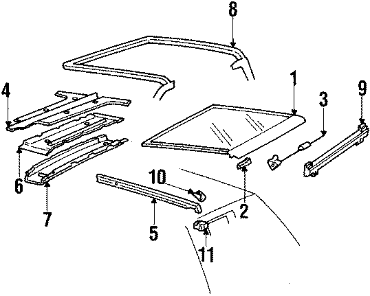 10ROOF & BACK GLASS. SUNROOF.https://images.simplepart.com/images/parts/motor/fullsize/CG1077.png