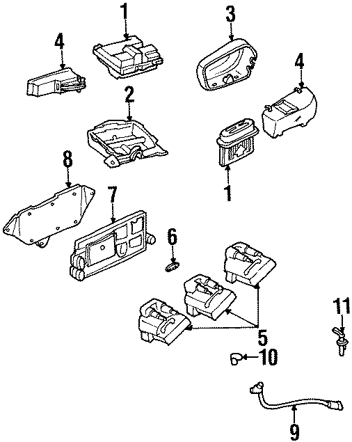 Diagram IGNITION SYSTEM. for your Chevrolet Monte Carlo  