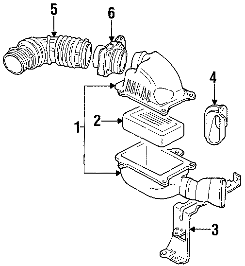 4ENGINE / TRANSAXLE. AIR INTAKE.https://images.simplepart.com/images/parts/motor/fullsize/CG95190.png