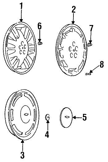 WHEELS. WHEEL COVERS & TRIM.