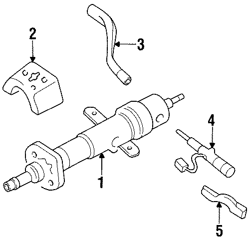 STEERING COLUMN ASSEMBLY.