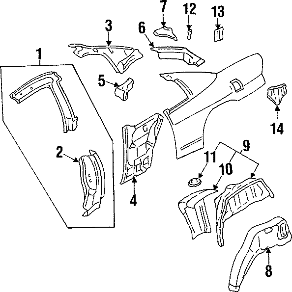 9QUARTER PANEL. INNER STRUCTURE.https://images.simplepart.com/images/parts/motor/fullsize/CG95500.png