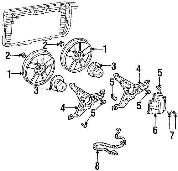 COOLING FAN. Diagram