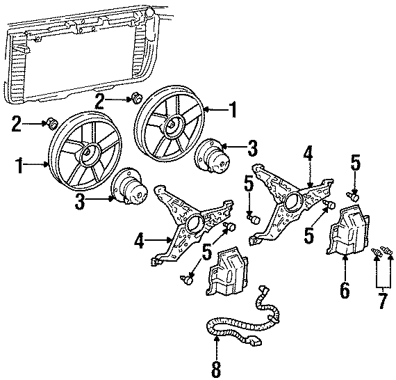 COOLING FAN. Diagram