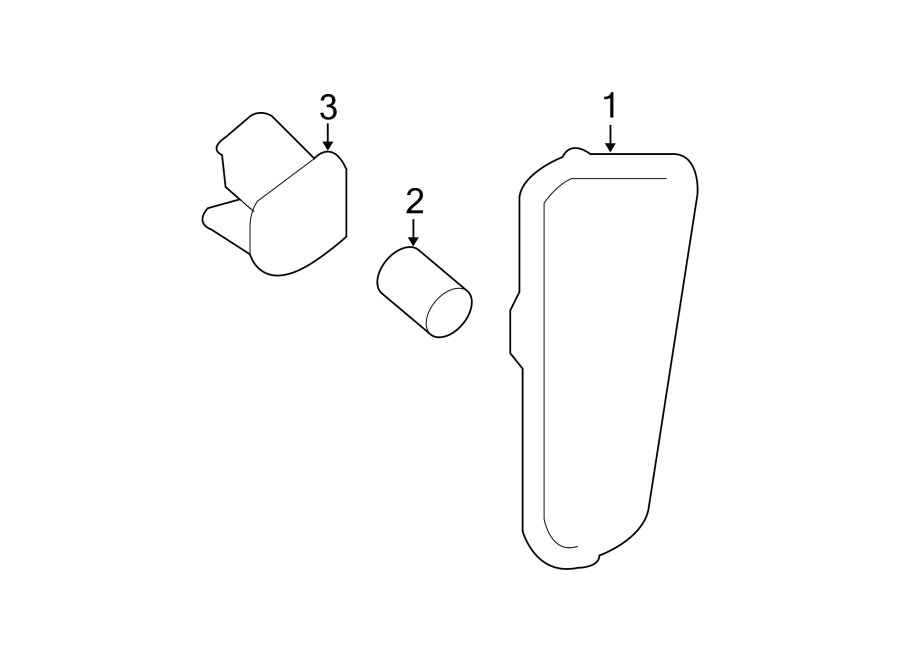 Diagram FRONT LAMPS. SIDE MARKER LAMPS. for your 2006 GMC Sierra 2500 HD 6.6L Duramax V8 DIESEL A/T 4WD SLE Extended Cab Pickup 