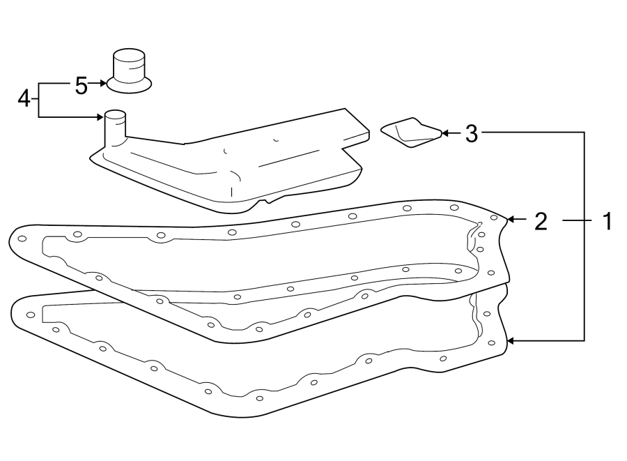 Diagram ENGINE / TRANSAXLE. TRANSAXLE PARTS. for your 2013 Chevrolet Tahoe  SSV Sport Utility  