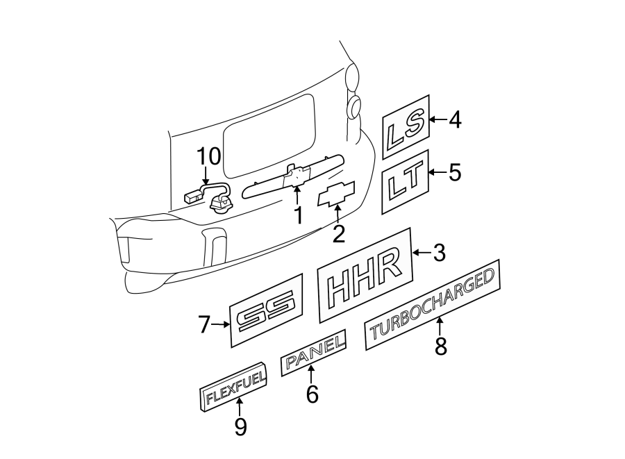 7LIFT GATE. EXTERIOR TRIM.https://images.simplepart.com/images/parts/motor/fullsize/CH06515.png