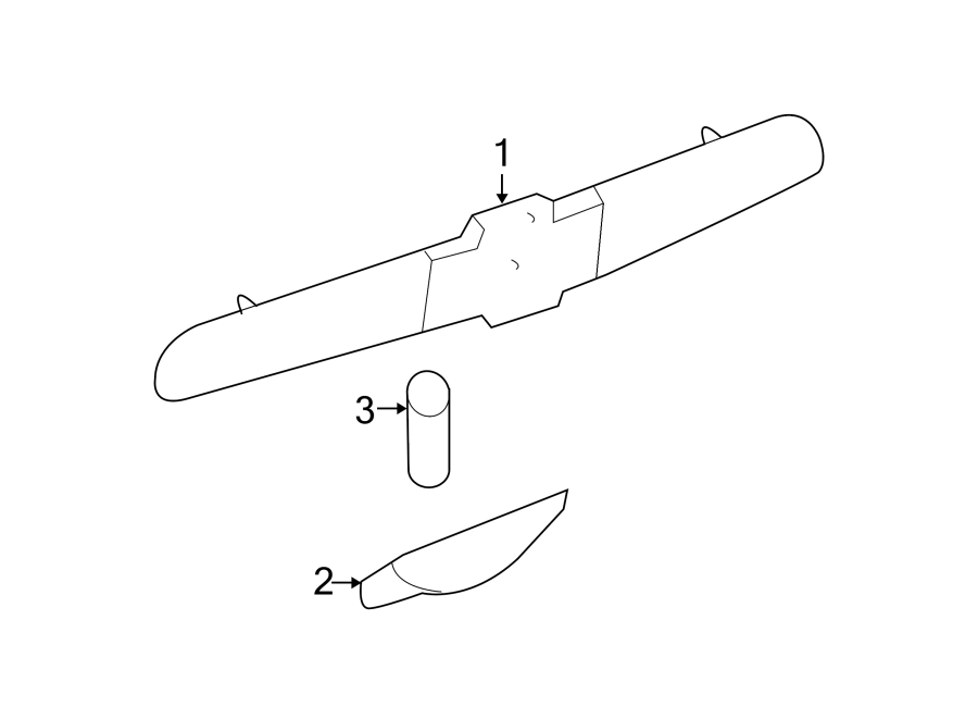 Diagram REAR LAMPS. LICENSE LAMPS. for your 2006 GMC Sierra 3500 6.6L Duramax V8 DIESEL A/T RWD SLE Extended Cab Pickup 