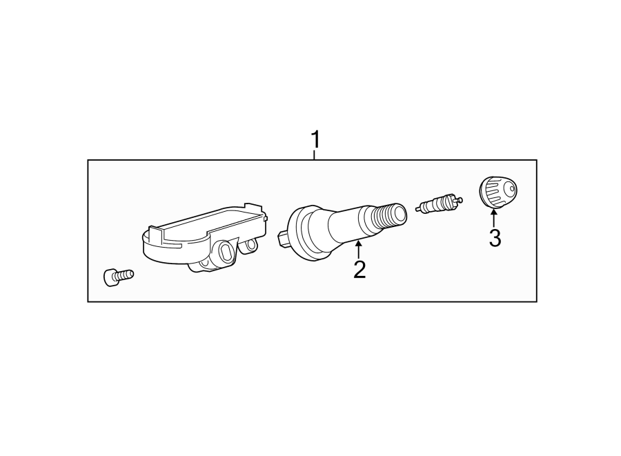 TIRE PRESSURE MONITOR COMPONENTS.