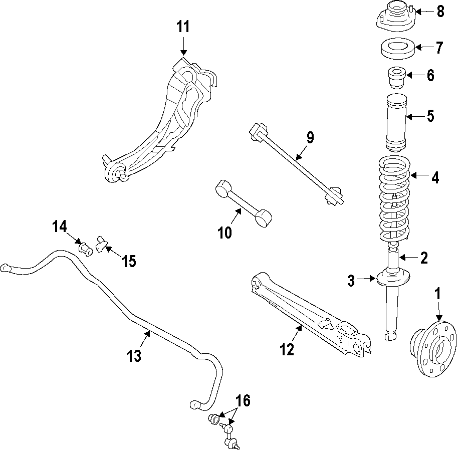 9REAR SUSPENSION. LOWER CONTROL ARM. STABILIZER BAR. SUSPENSION COMPONENTS.https://images.simplepart.com/images/parts/motor/fullsize/CH1100.png