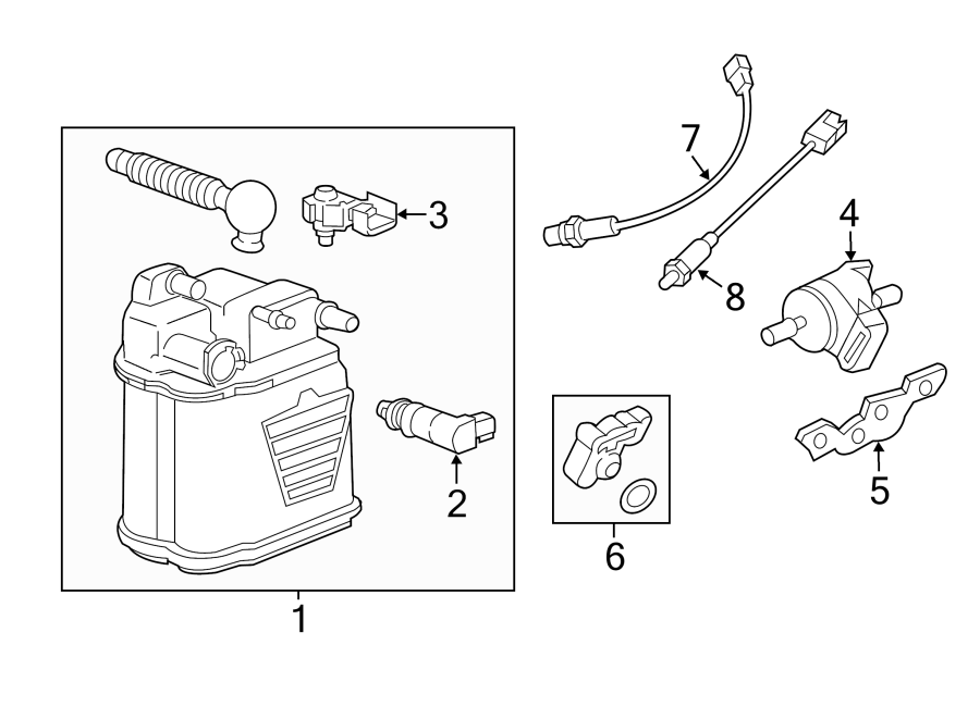 8EMISSION SYSTEM. EMISSION COMPONENTS.https://images.simplepart.com/images/parts/motor/fullsize/CJ12260.png