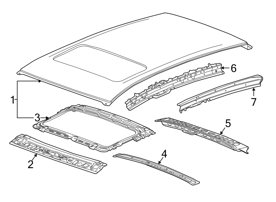 6Roof & components.https://images.simplepart.com/images/parts/motor/fullsize/CJ12455.png