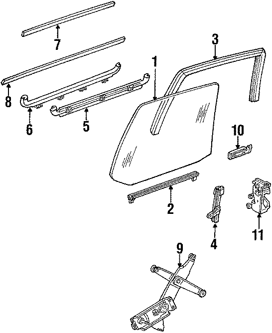 10REAR DOOR. GLASS & HARDWARE.https://images.simplepart.com/images/parts/motor/fullsize/CJ8115.png