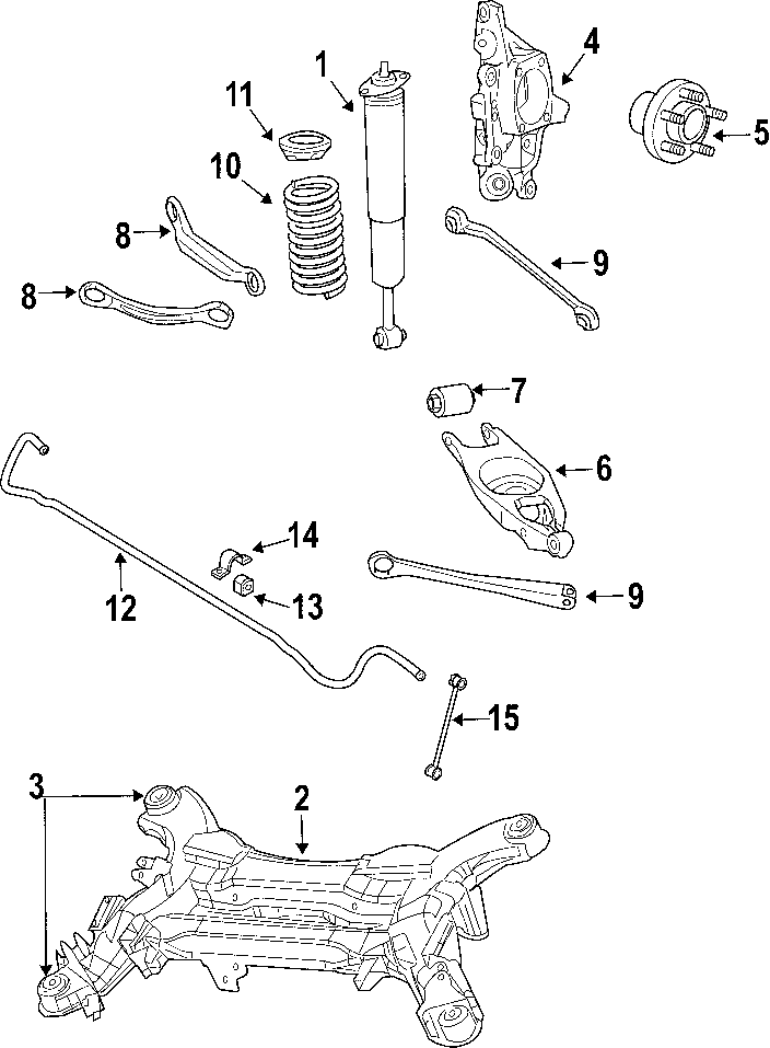 11REAR SUSPENSION. LOWER CONTROL ARM. STABILIZER BAR. SUSPENSION COMPONENTS.https://images.simplepart.com/images/parts/motor/fullsize/CKP100.png