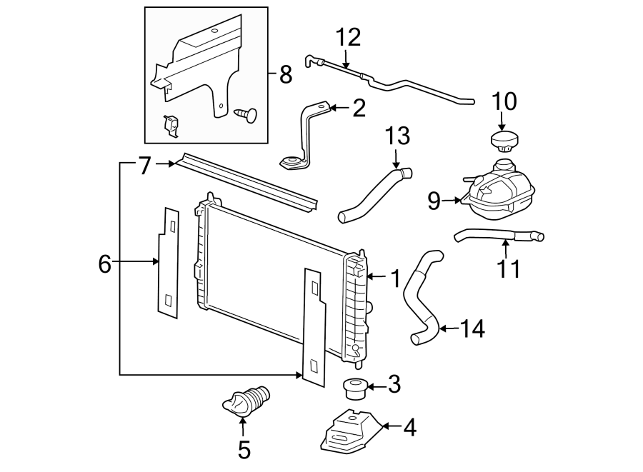 12RADIATOR & COMPONENTS.https://images.simplepart.com/images/parts/motor/fullsize/CL05035.png