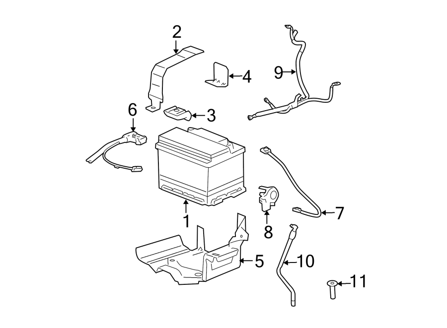 BATTERY. Diagram