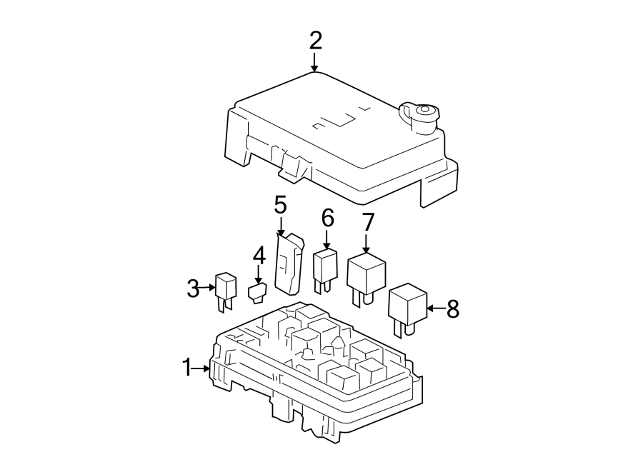 Diagram Electrical components. for your 2012 Chevrolet Sonic   