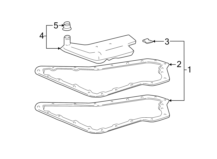 Diagram ENGINE / TRANSAXLE. TRANSAXLE PARTS. for your 2013 Chevrolet Tahoe  SSV Sport Utility  