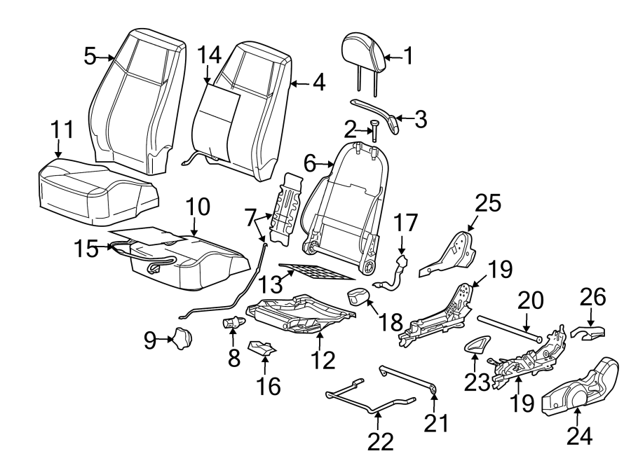 24SEATS & TRACKS. FRONT SEAT COMPONENTS.https://images.simplepart.com/images/parts/motor/fullsize/CL05395.png