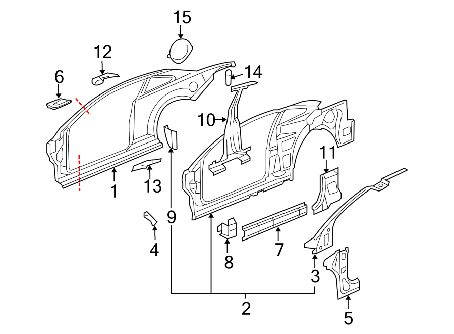 8PILLARS. ROCKER & FLOOR. HINGE PILLAR. UNISIDE.https://images.simplepart.com/images/parts/motor/fullsize/CL05450.png