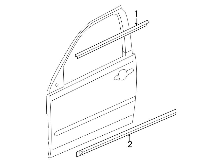 2FRONT DOOR. EXTERIOR TRIM.https://images.simplepart.com/images/parts/motor/fullsize/CL05525.png