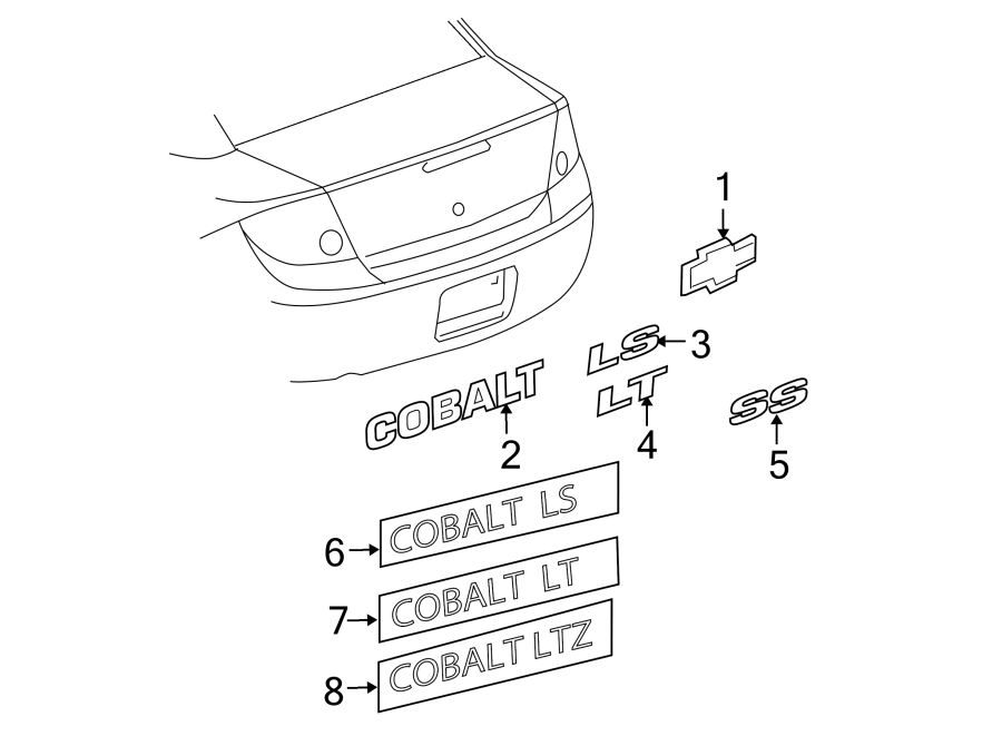 5TRUNK LID. EXTERIOR TRIM.https://images.simplepart.com/images/parts/motor/fullsize/CL05725.png