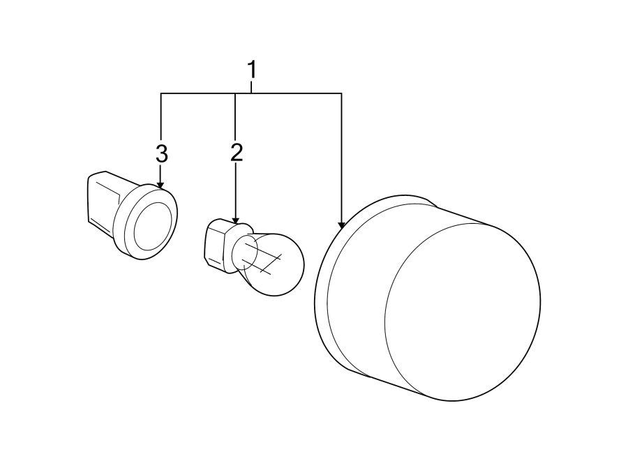 Diagram REAR LAMPS. TAIL LAMPS. for your 2003 GMC Sierra 2500 HD 6.6L Duramax V8 DIESEL A/T 4WD SLT Extended Cab Pickup 