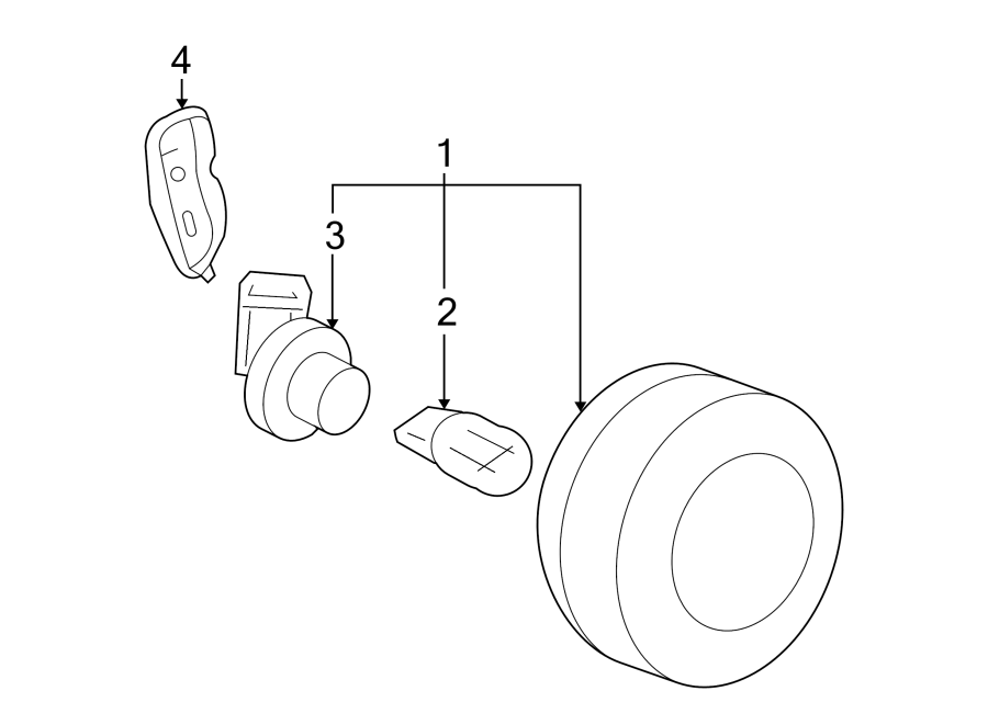 Diagram REAR LAMPS. BACKUP LAMPS. for your 2009 Chevrolet Cobalt SS Coupe 2.0L Ecotec M/T 