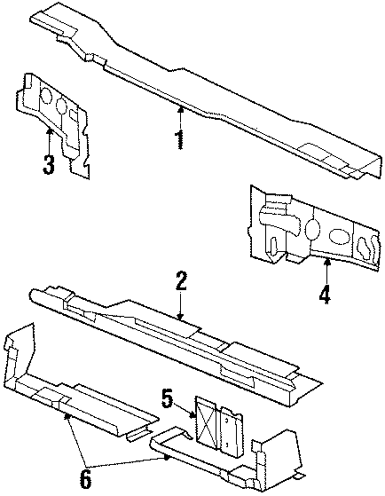 6RADIATOR SUPPORT.https://images.simplepart.com/images/parts/motor/fullsize/CL2058.png