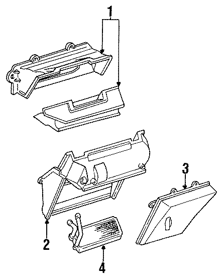 AIR CONDITIONER & HEATER. HEATER COMPONENTS.