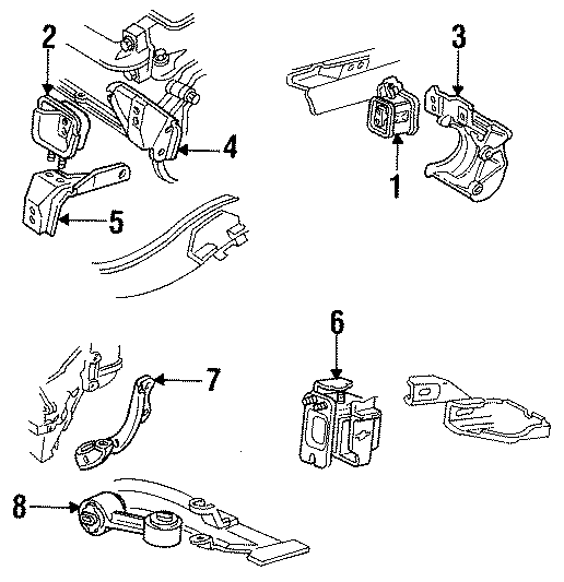 3ENGINE / TRANSAXLE. ENGINE MOUNTING. TRANS MOUNTING.https://images.simplepart.com/images/parts/motor/fullsize/CL88375.png