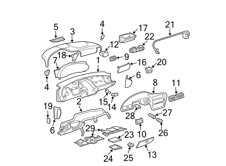 22INSTRUMENT PANEL.https://images.simplepart.com/images/parts/motor/fullsize/CL95390.png