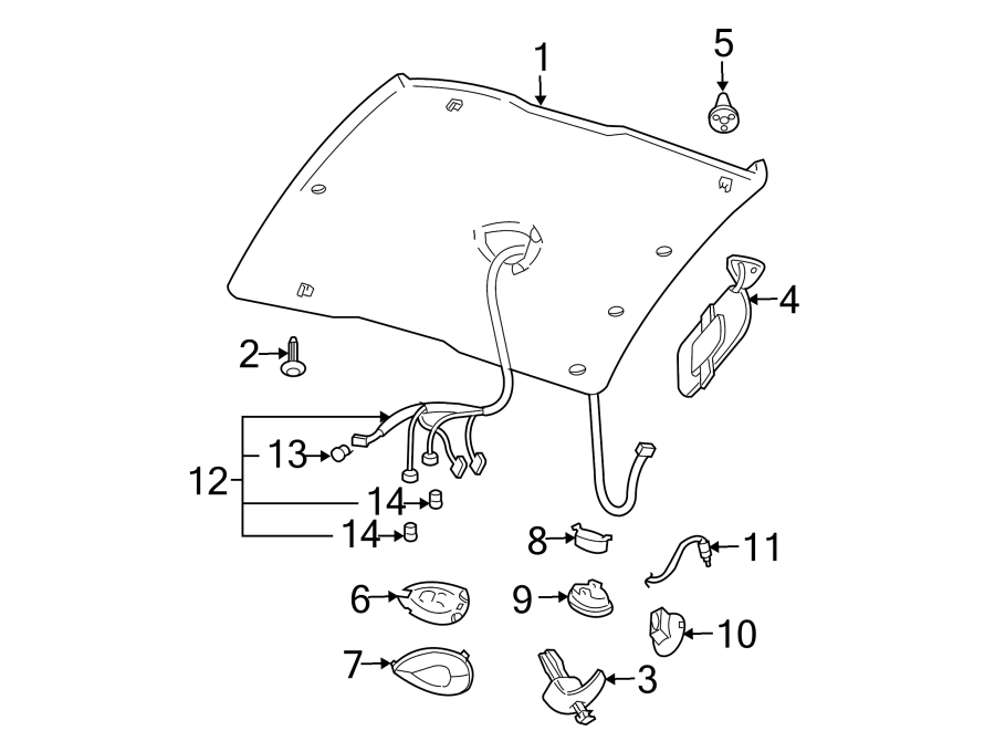 13Interior trim.https://images.simplepart.com/images/parts/motor/fullsize/CL95465.png